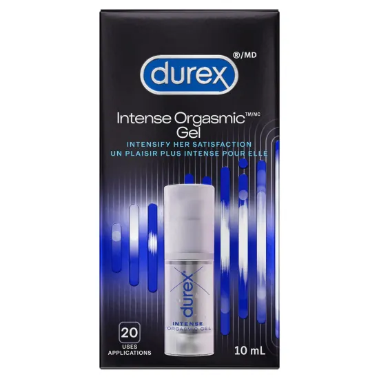 Durex Intense Orgasmic Gel packshot.